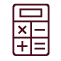 Calculator icon.